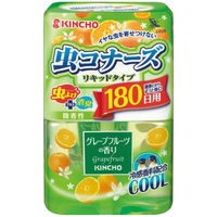 【アウトレット】大日本除虫菊 虫コナーズ リキッドタイプ 180日用 グレープフルーツの香り 400ml 1個
