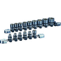 京都機械工具 nepros 9.5sq.ソケットセット[15コ組] NTB315BA 1セット 807-0550（直送品）