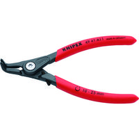 KNIPEX 軸用スナップリングプライヤー 曲 4941-A11 1丁 835-8265（直送品）