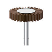 ナカニシ フラップサンダー 5本入 φ25×5×軸φ3 #60 49171 1パック(5本) 831-4681（直送品）