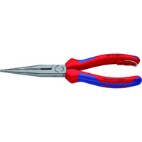 KNIPEX ロングラジオペンチ 落下防止 200mm 2612-200TBK 1丁 836-8986（直送品）