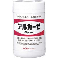 サラヤ エタノール含浸不織布ガーゼ アルガーゼ 100枚入 42377 1個(100枚) 835-4626（直送品）