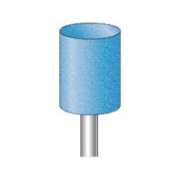 ナカニシ ハイシャインポリッシャー 10本入 円筒型 φ20×25×軸φ6 WA #500 47625 1パック(10本) 829-3629（直送品）