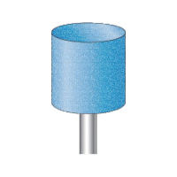 ナカニシ ハイシャインポリッシャー 10本入 円筒型 φ25×25×軸φ6 WA #220 47633 1パック(10本) 829-3632（直送品）