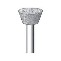 ナカニシ 電着ダイヤモンドバー 逆テーパー型 φ16×8×軸φ6 #120 70° 13372 1本 829-2801（直送品）