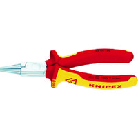 KNIPEX 絶縁丸ペンチ 1000V 160mm 2206-160 1丁 835-6477（直送品）