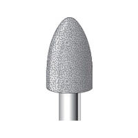 ナカニシ 電着ダイヤモンドバー 砲弾型 φ13×20×軸φ6 #120 13263 1本 829-2791（直送品）