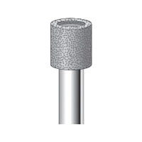 ナカニシ 電着ダイヤモンドバー 円筒型 φ10×10×軸φ6 #100 13018 1本 829-2772（直送品）