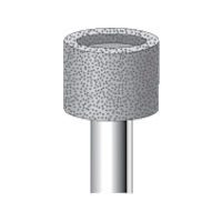 ナカニシ 電着ダイヤモンドバー 円筒型 φ14×10×軸φ6 #100 13021 1本 829-2775（直送品）