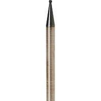 ナカニシ クラフトダイヤモンドバー 3本入 球型 φ1×軸φ3 #180 12811 1パック(3本) 829-2761（直送品）