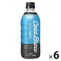 【ボトルコーヒー】UCC上島珈琲 COLD BREW BLACK（コールドブリューブラック）1セット（6本）