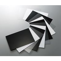 光 塩化ビニル板 200×300×1t 白 EB231-5 1枚 3-2164-02（直送品）