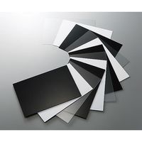 光 塩化ビニル板 450×600×1t 白 EB461-5 1枚 3-2164-10（直送品）