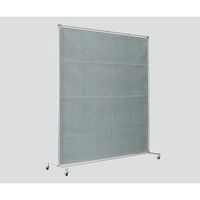 吉野 溶接火花用衝立 単体型 キャスター無し YS-22SF-BW 1個 3-1760-01（直送品）