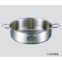 アズワン 外輪鍋 蓋無 27cm 4.8L 1個 3-4844-02（直送品）