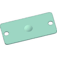 白光 伝導 プレート B1752 1個 828-3921（直送品）