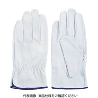 富士グローブ 豚本革手袋(袖口しぼりタイプ) Fー810 白 LL 5837 1双 855-5148（直送品）