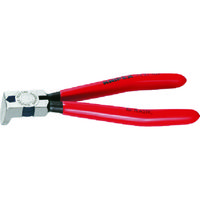 KNIPEX プラスチック用ニッパー 85度ベント 160mm 7221-160 1丁 833-8911（直送品）