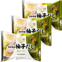 袋麺　だし麺　高知県産柚子だし塩ラーメン　国分グループ本社　tabete　3袋　国産素材