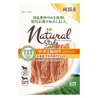 ペティオ ナチュラルスタイル ササミ細切り 国産 70g 1袋 犬用 おやつ