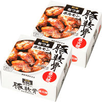 缶詰　KK　缶つま　ホルモン 豚軟骨直火焼　国分グループ本社　2個