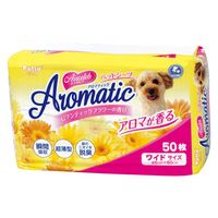エアセレブ アロマティック ペットシーツ ワイド 50枚 1袋 ペティオ