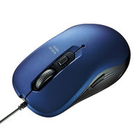 マウス 有線/無線（ワイヤレス） 3ボタン/5ボタン ブルーLED サンワサプライ