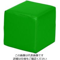 弘益 キッズガーデン クッション・四角 グリーン KID-K30-GN 1個 7-3368-04（直送品）
