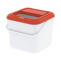 三甲 注射針回収容器 中フタ有り 9.5L 7-4048-01 1個（直送品）