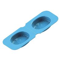 江部松商事 ソフト食シリコン型 ハンバーグ型 AHA-B 1個 7-4223-02（直送品）