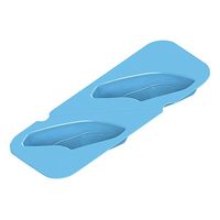 江部松商事 ソフト食シリコン型 鮭切り身型 ASA-B 1個 7-4223-06（直送品）