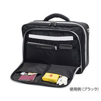 Elite Bags 訪問看護用3ウェイバッグ プラクティス ブラック EB00.014 1個 8-7468-32（直送品）