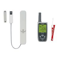 竹中エンジニアリング 開見ちゃん (卓上型受信機セット/携帯型受信機セット) 携帯型+ドア・窓センサー送信機 7-2328-02 1個（直送品）