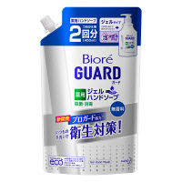 ビオレガード 薬用ジェルハンドソープ 詰替用400mL 無香料 1個 花王
