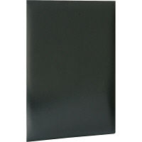 ナカバヤシ 証書ファイルCタイプ レザー A4 黒 FSL-A4C-D 10冊（直送品）