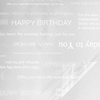 ヘッズ OPPロール/バースデイ-ホワイト BD-RO1 1セット（10巻：1巻×10パック）（直送品）