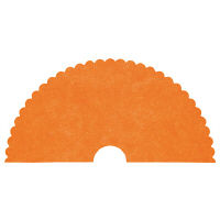 ヘッズ 不織布ダイカットシートオレンジ-1 FDO-SH1 1セット（200枚：50枚×4パック）（直送品）