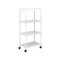 アズワン コンフォートシェルフ ホワイト 920×575×1900mm S-4F 1個 3-6494-09（直送品）