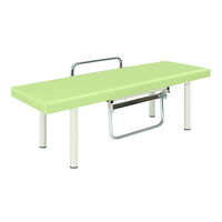 高田ベッド製作所 診察台 ライトブルー 650×1800×500mm TB-568 1台 7-3161-06（直送品）