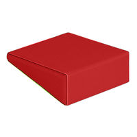 高田ベッド製作所 エックスピロー 三角 レッド TB-77C-182 1個 7-3719-18（直送品）