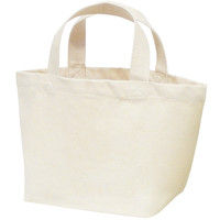 使用不可厚手コットンバッグトートSワイド（ナチュラル） 90308071 1セット（5枚） 丸玉工業（直送品）