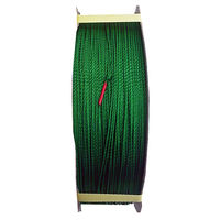ポリエチレンロープ（緑） 1.5mmΦX800m ドラム巻 PE1.5-800GRN-R まつうら工業（直送品）