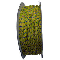 PPカラーコード（黄/青） 3mmΦX300m ドラム巻 PPCOLORCORD3-300-R まつうら工業（直送品）