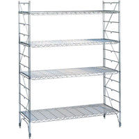 エレクター スタンダードエレクターシェルフ4段 S910・S1830（直送品）