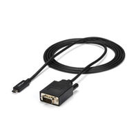 USB-C - VGA ケーブル／2m　CDP2VGAMM2MB　1個　StarTech.com（直送品）