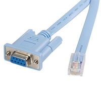 1.8m RJ45 - DB9 Ciscoコンソールケーブル　DB9CONCABL6　1個　StarTech.com