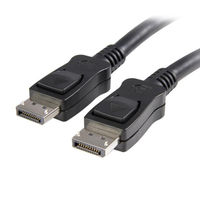 StarTech.com ラッチ付きDisplayPort 1.2 ケーブル DISPL