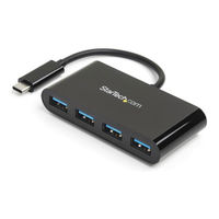 Startech.com 4ポート増設USB 3.0ハブ HB30C4AB 1個
