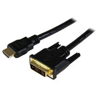 Startech.com 1.5m HDMI - DVI-D 変換ケーブル　オス/オス HDDVIMM150CM 1個
