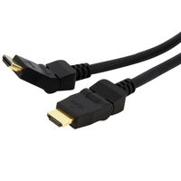 HDMIケーブル 1.8m 180度回転式　ハイスピード　HDMIROTMM6　1個　StarTech.com（直送品）